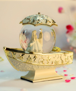 100mm bride water globe-gold