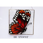 butterfly art Stained Glass,Stained Glass Suncatcher,glass butterfly figurine