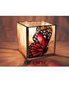 butterfly art Stained Glass Suncatcher