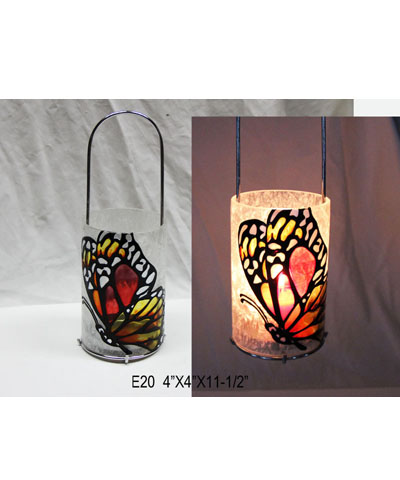 butterfly art Stained Glass Glass Suncatcher