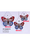 butterfly art Stained Glass Glass Suncatcher