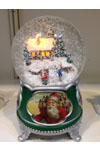 wholesale musical instruments musical box gifts home snow globe