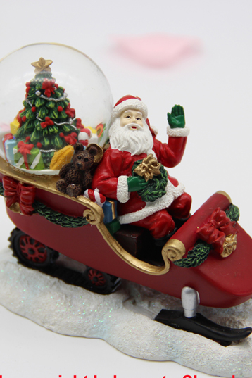 Chrismas carousel music box christmas tree music box