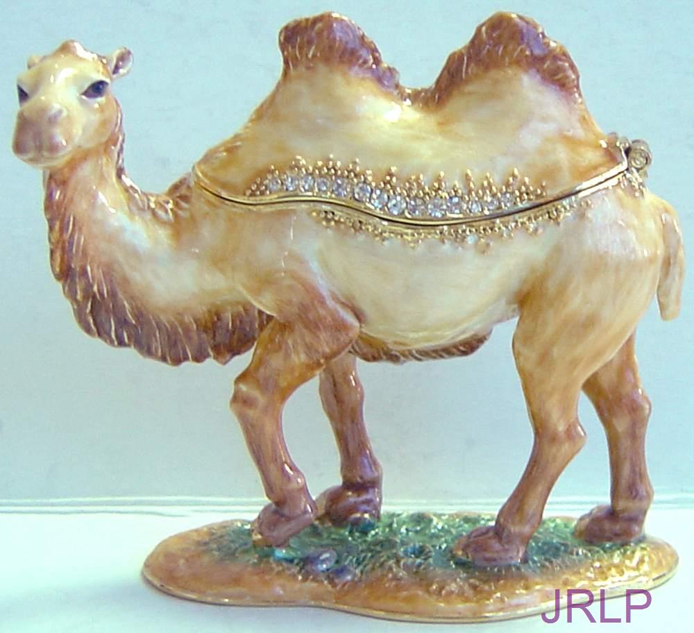 Polyresin Camel Jewerly boxes