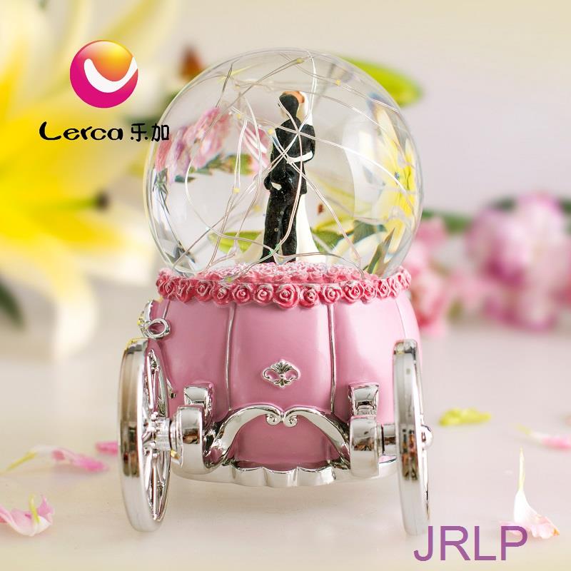 Starry Sky Carriage Snow Globe