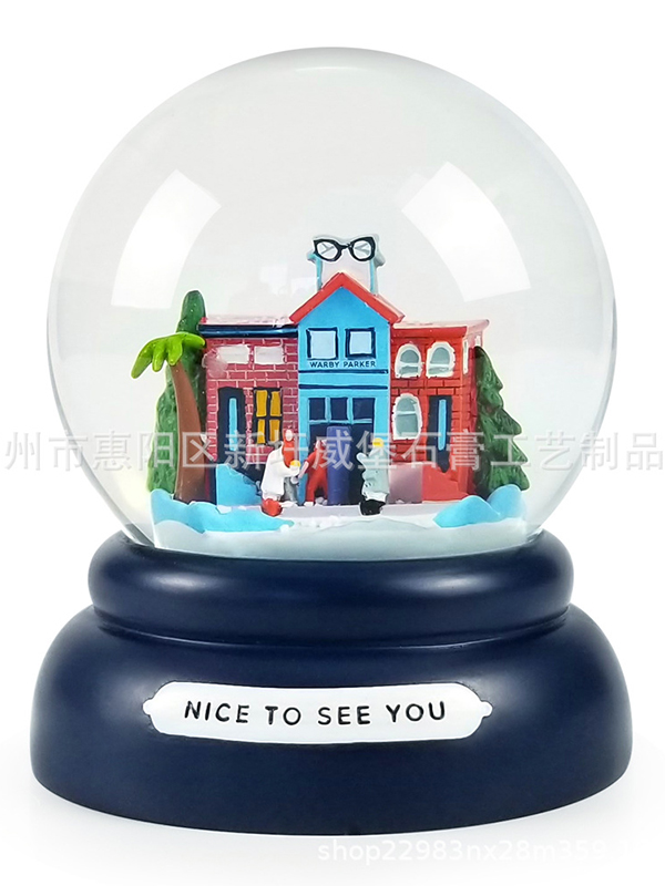 100mm Housesnow Globes