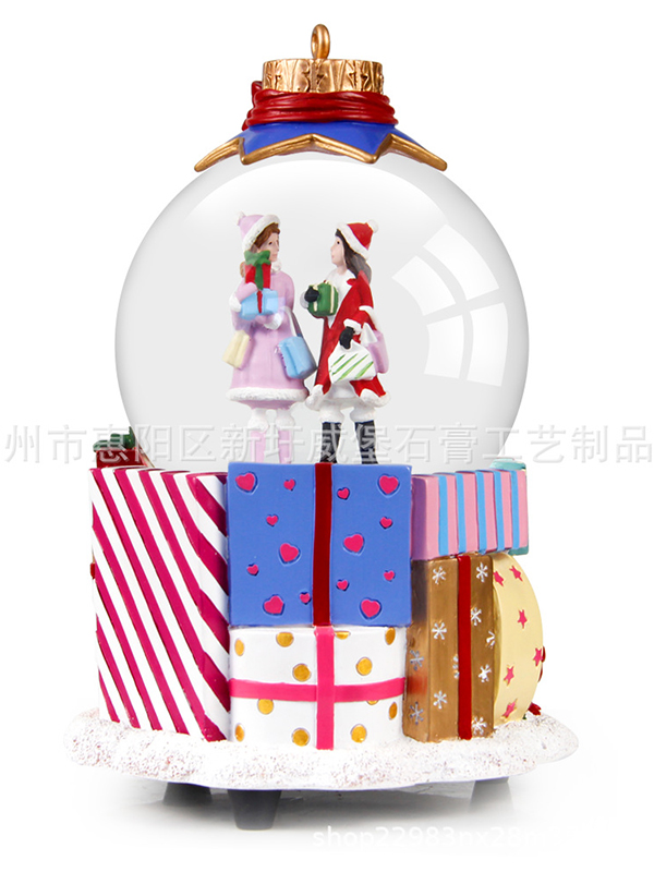 Beauty Snow Globe